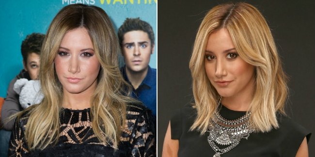 ASHLEY TISDALE sac degisimi 2