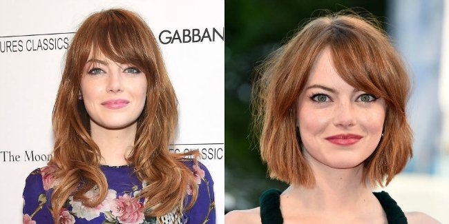 EMMA STONE sac degisimi