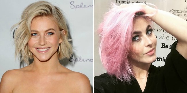 JULIANNE HOUGH sac degisimi