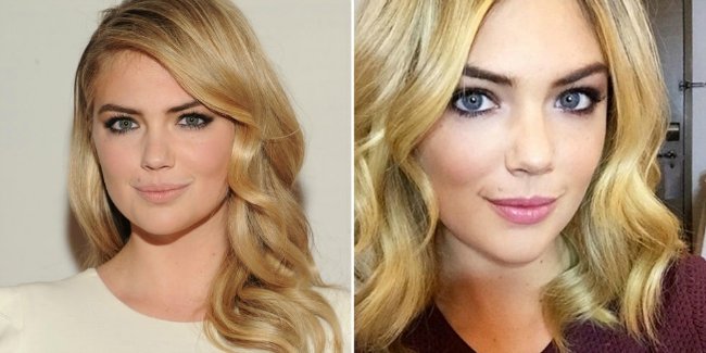 KATE UPTON sac degisimi