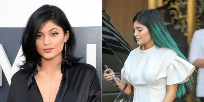 KYLIE JENNER sac degisimi 4