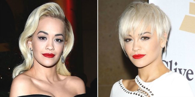 RITA ORA sac degisimi