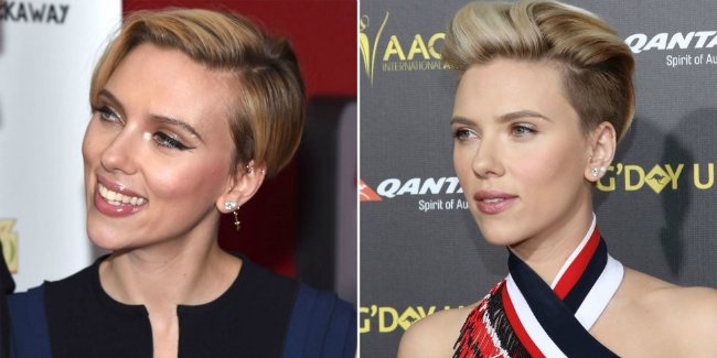 SCARLETT JOHANSSON sac degisimi