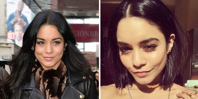 VANESSA HUDGENS sac degisimi