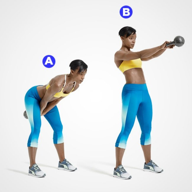 3 KETTLEBELL SWING