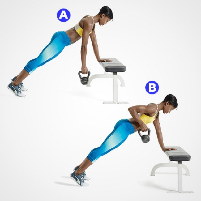 4 MODIFIED PUSHUP ROW