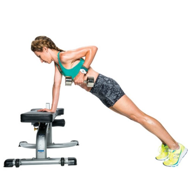 Modified Single-Arm Bent-Over Row