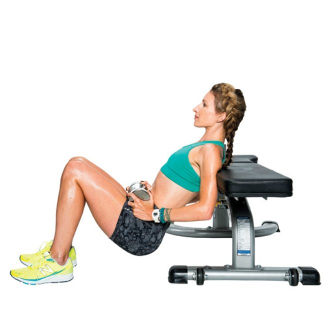 Weighted Hip Thrust