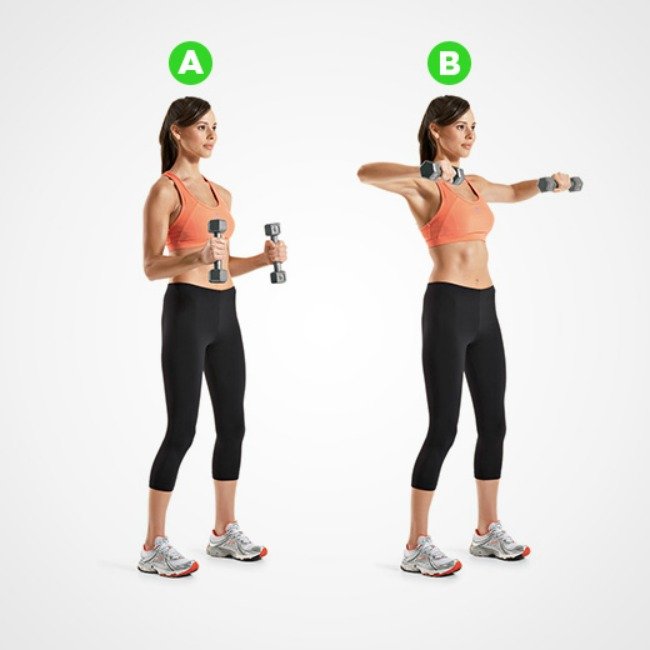 4 BENT ARM LATERAL RAISE