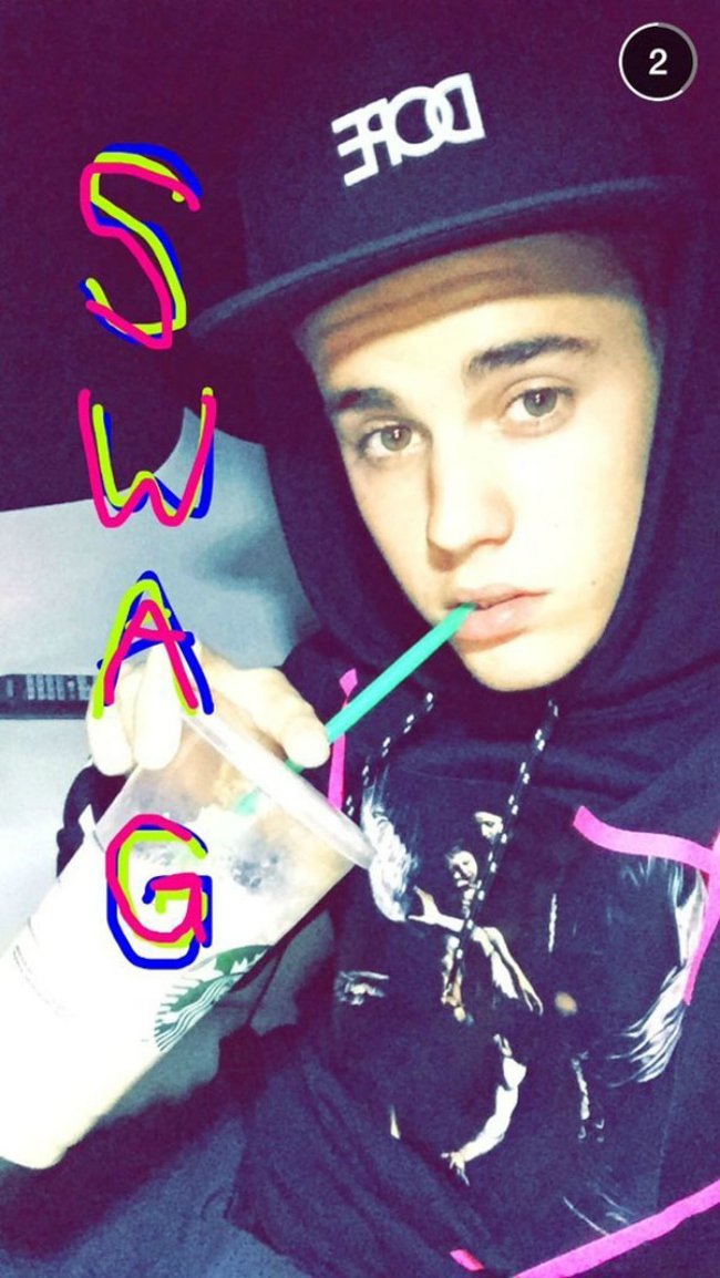 Justin-Bieber snapchat -rickthesizzler