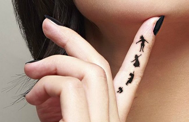 35 parmak dovme model tattoo