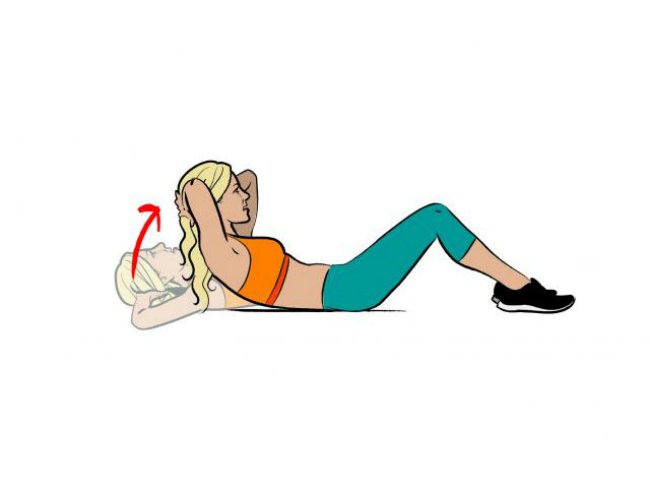 1 Abdominal crunches