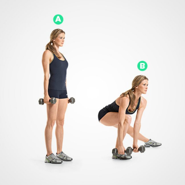 4 DUMBBELL SIDE LUNGE AND TOUCH