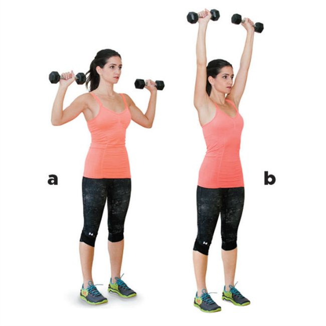 8 Dumbbell Press